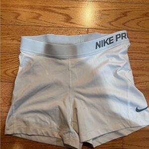 Nike Pro Compression Shorts Women's White
